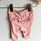 Pink Ruffle Bottom Leggings / 3-6m