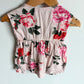 Pink Floral Dress with Pockets / 3-6m