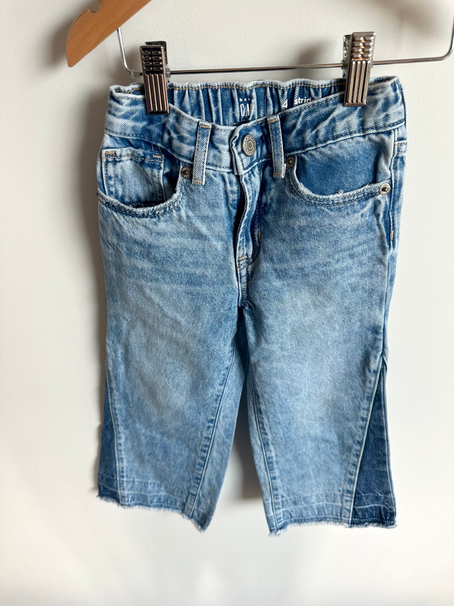 Gap Wide Leg Two Tone Jeans / 4T