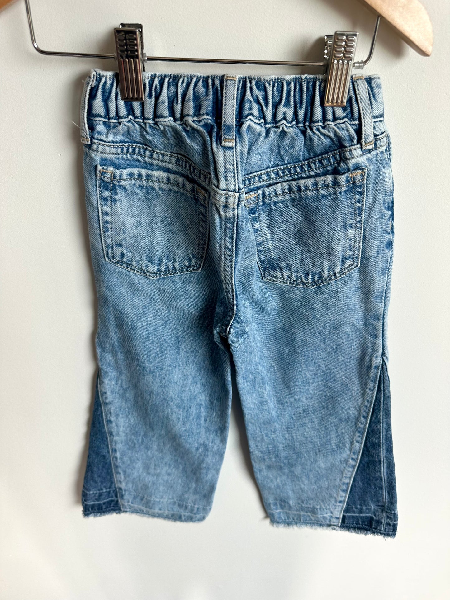 Gap Wide Leg Two Tone Jeans / 4T