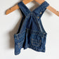 Denim Overall Dress / 6m