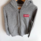 Levi's Grey Zippered Hoodie / 5-6 years