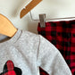 Minnie Sweater + Plaid Pants / 3-6m