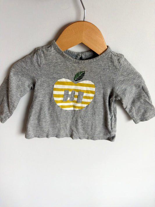 Gap Hi Apple Top / 3-6m