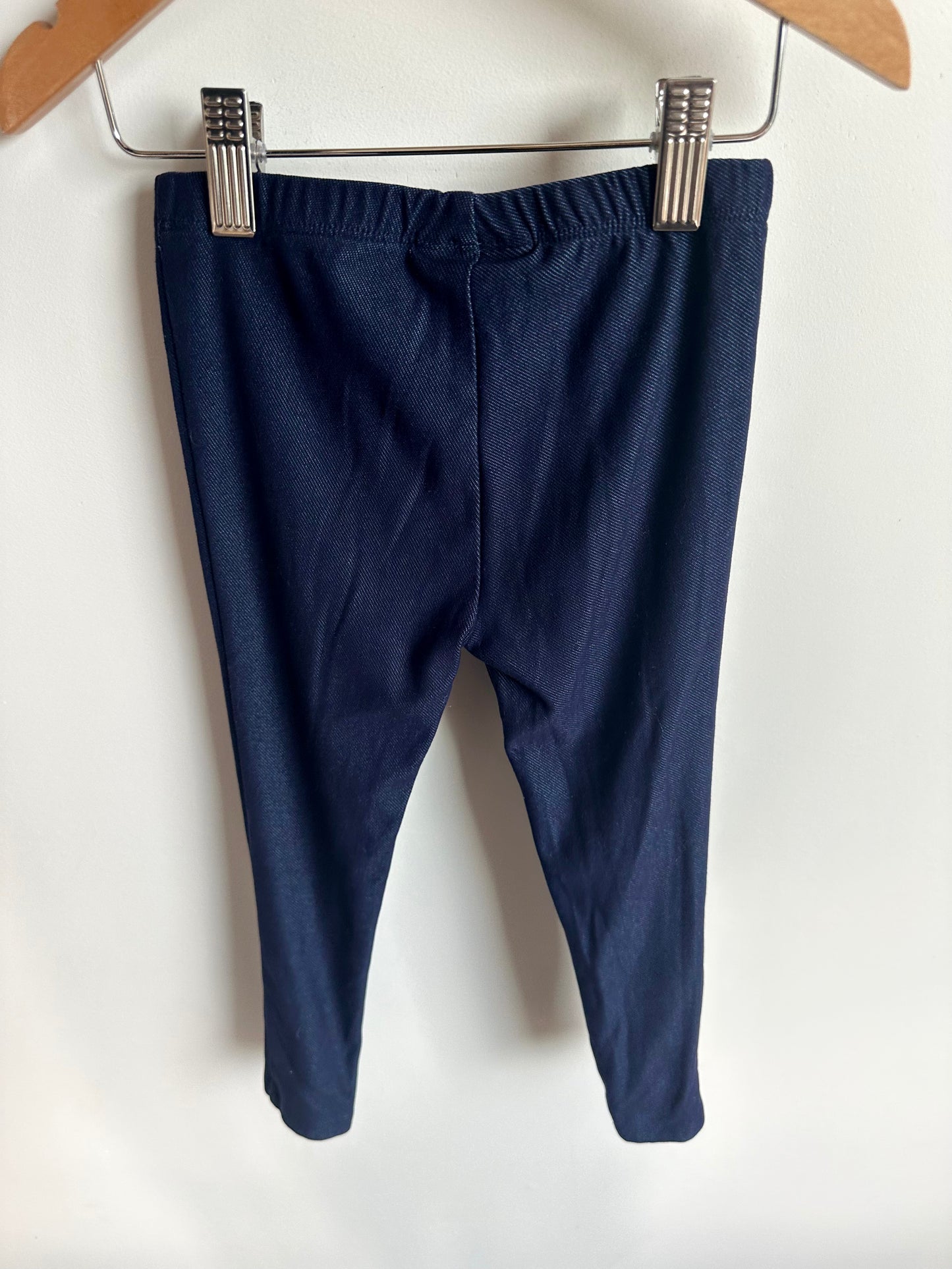 Navy Leggings / 4T
