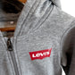 Levi's Grey Zippered Hoodie / 5-6 years