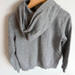 Levi's Grey Zippered Hoodie / 5-6 years