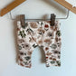 Watercolor Floral Pants / 3-6m?