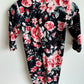 Black Floral Jumpsuit / 2T