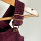 Maroon Cord Overall Dress / 4T