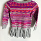 Gap Knit Patterned Dress / 4-5T
