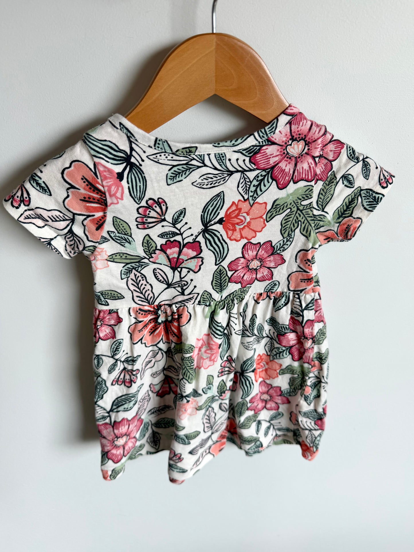 Light Floral Dress / 18-24m