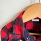 Gap Red + Black Button Up / 18-24m