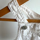 Gap White Bubble Overalls / 3-6m