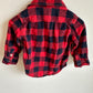 Gap Red + Black Button Up / 18-24m
