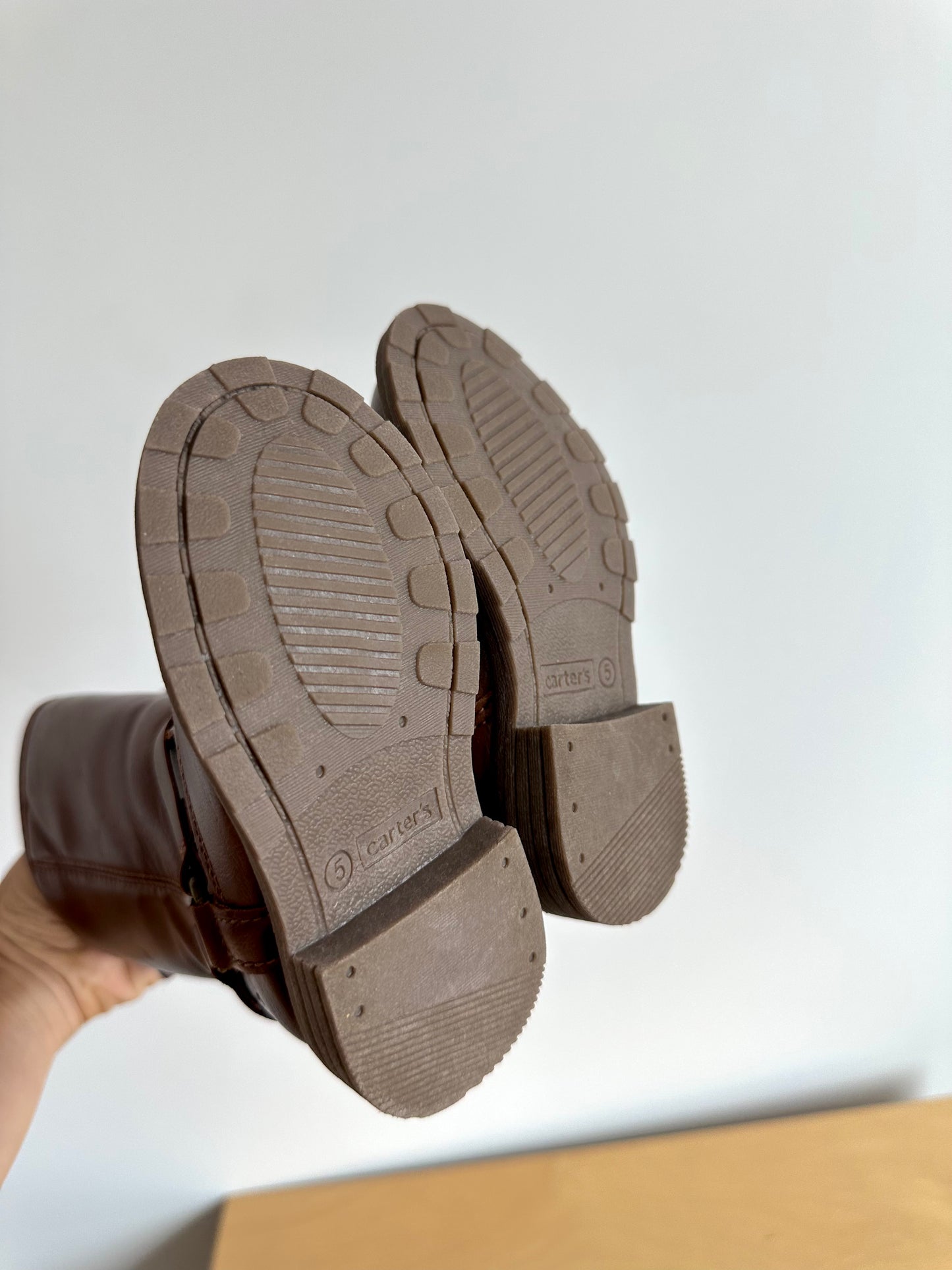 Brown Tall Boots / Size 5 Toddler