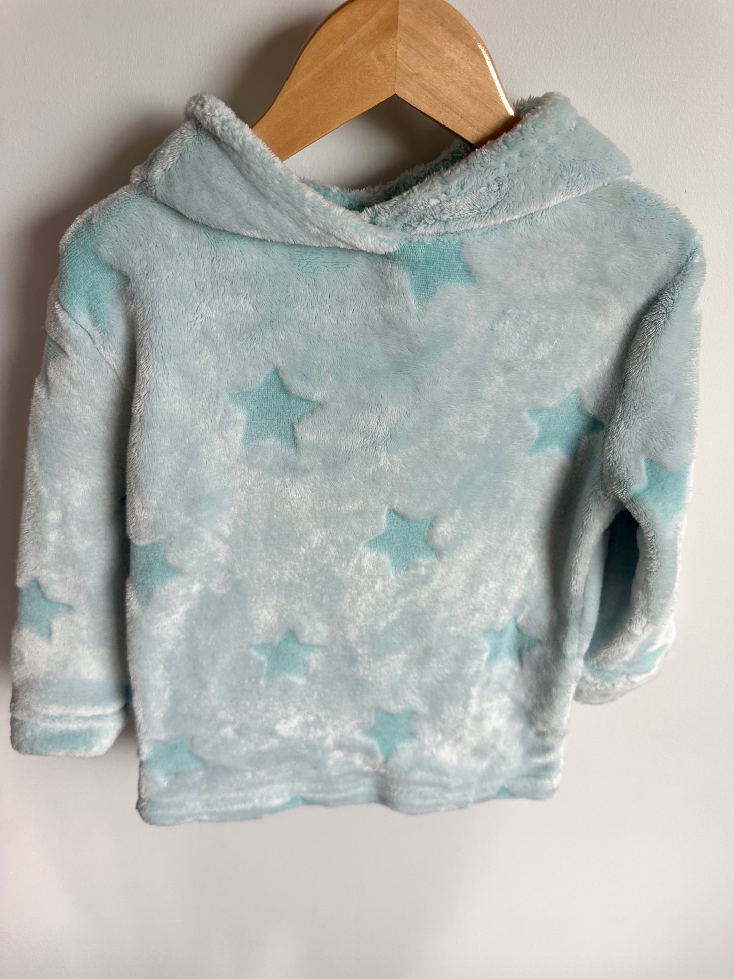 Fleece Blue Star Hoodie / 4-5T