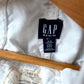 Gap White Bubble Overalls / 3-6m