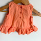 Coral Ruffle Tank Top / 3-6m