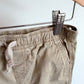 Tan Drawstring Pocket Pants / 7 years