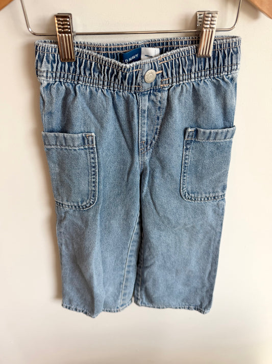 Wide Leg Pocket Jeans / 3T