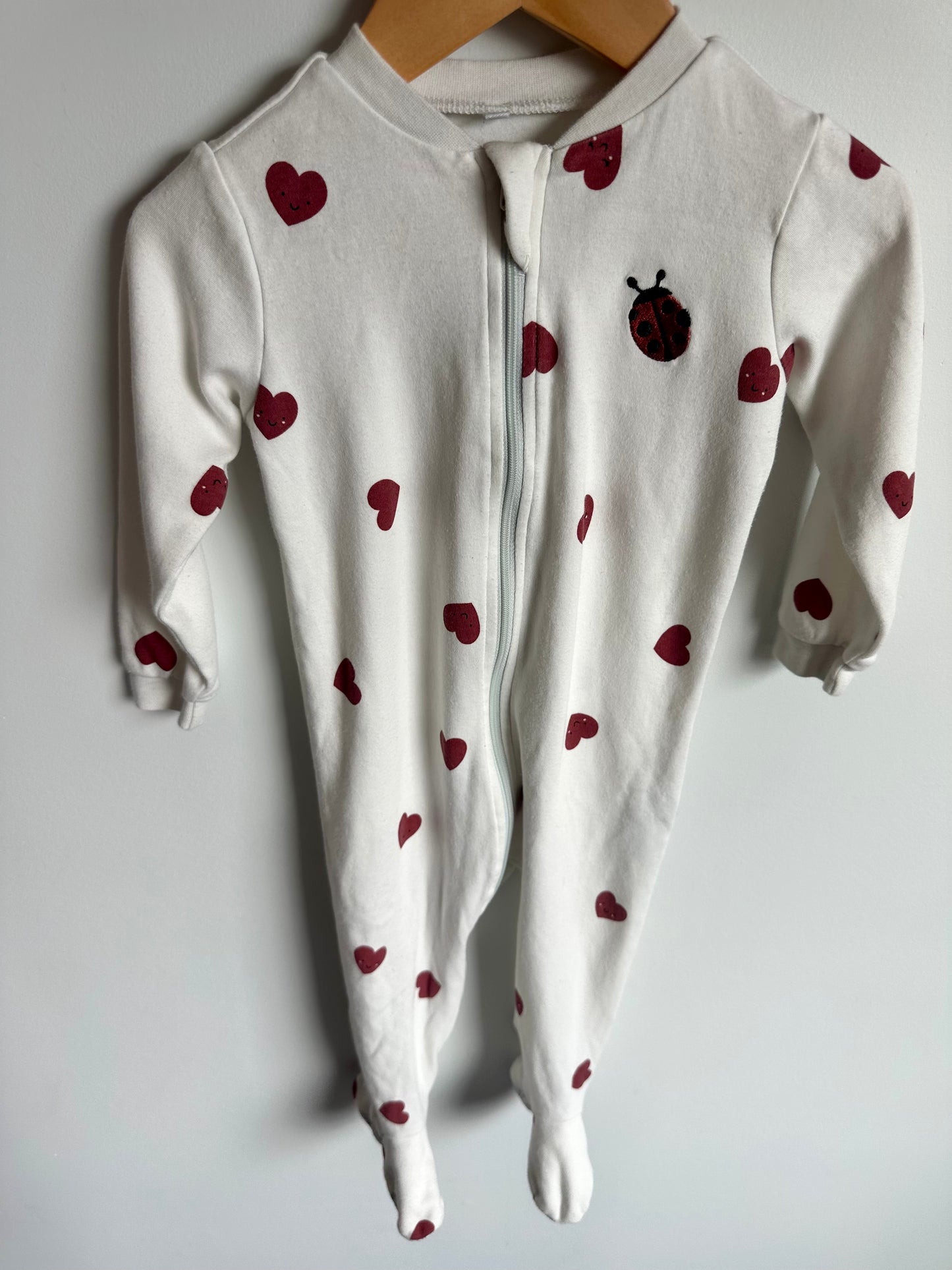 Ladybug Heart Sleeper / 18m