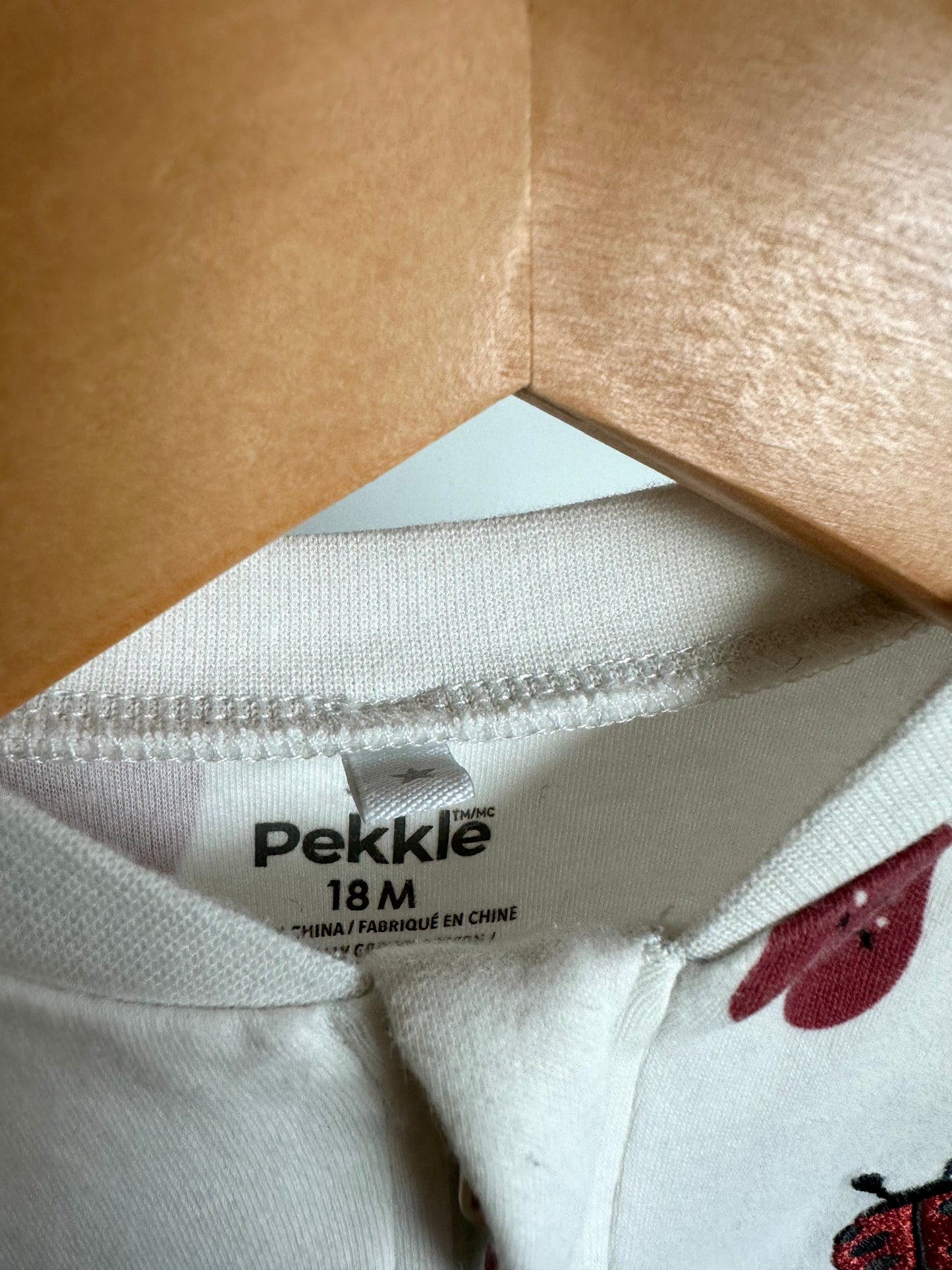 Ladybug Heart Sleeper / 18m