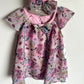 Pink Floral Dress with Headband (With Tags) / 24m
