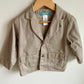 Tan Cotton Blazer / 2T