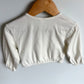 Cream Bow Top / 12-18m