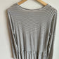 Striped Soft Billowy Top / M