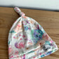 Pastel Floral Toque / 0-3m?