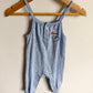 Blue Heart Jumpsuit / 6-12m