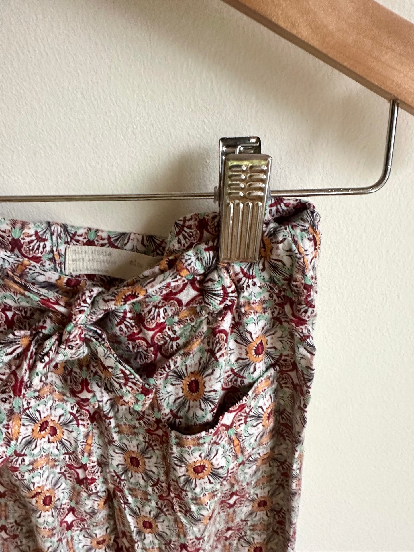 Zara Floral Flowy Pants / 5 years