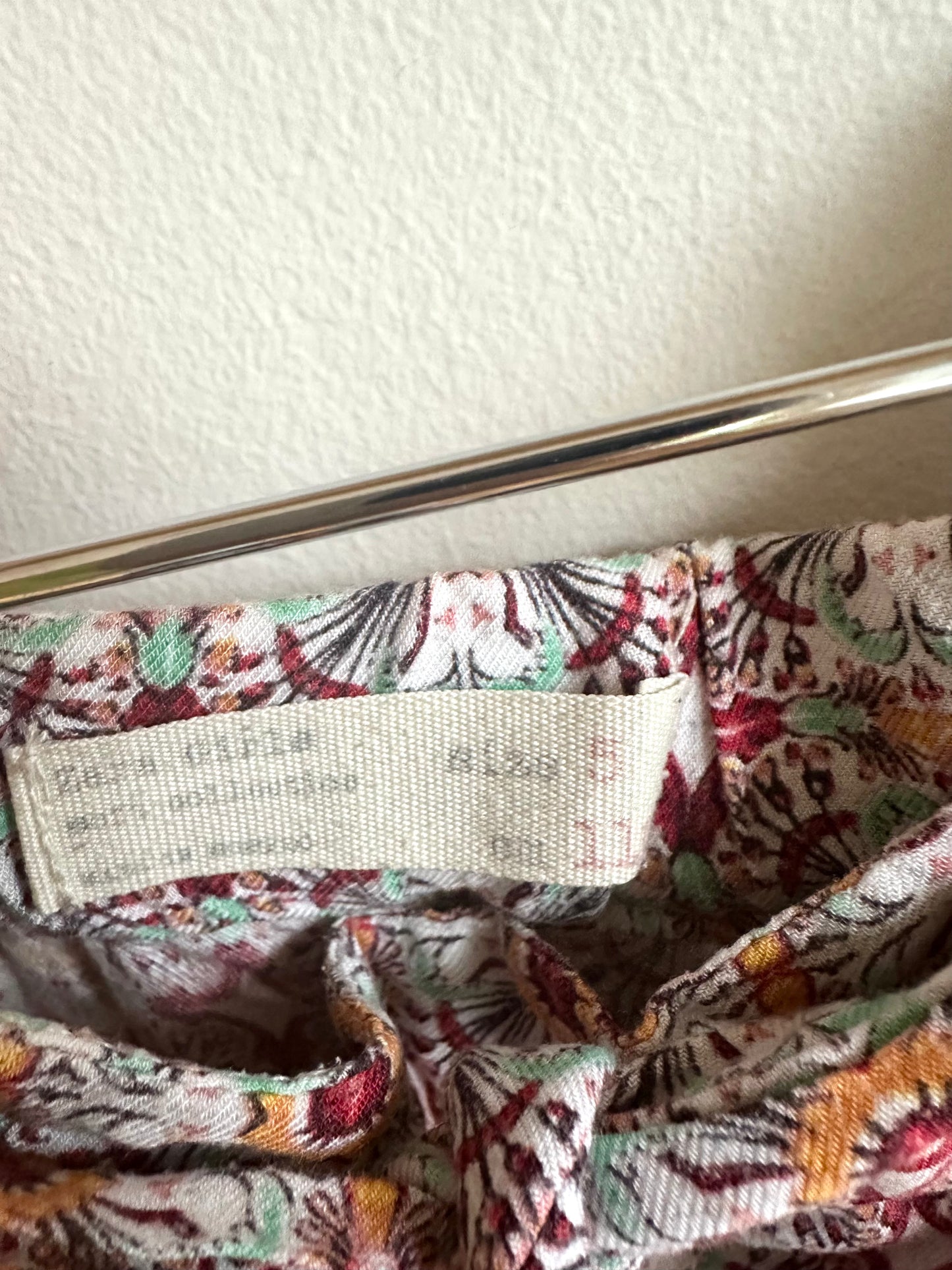 Zara Floral Flowy Pants / 5 years