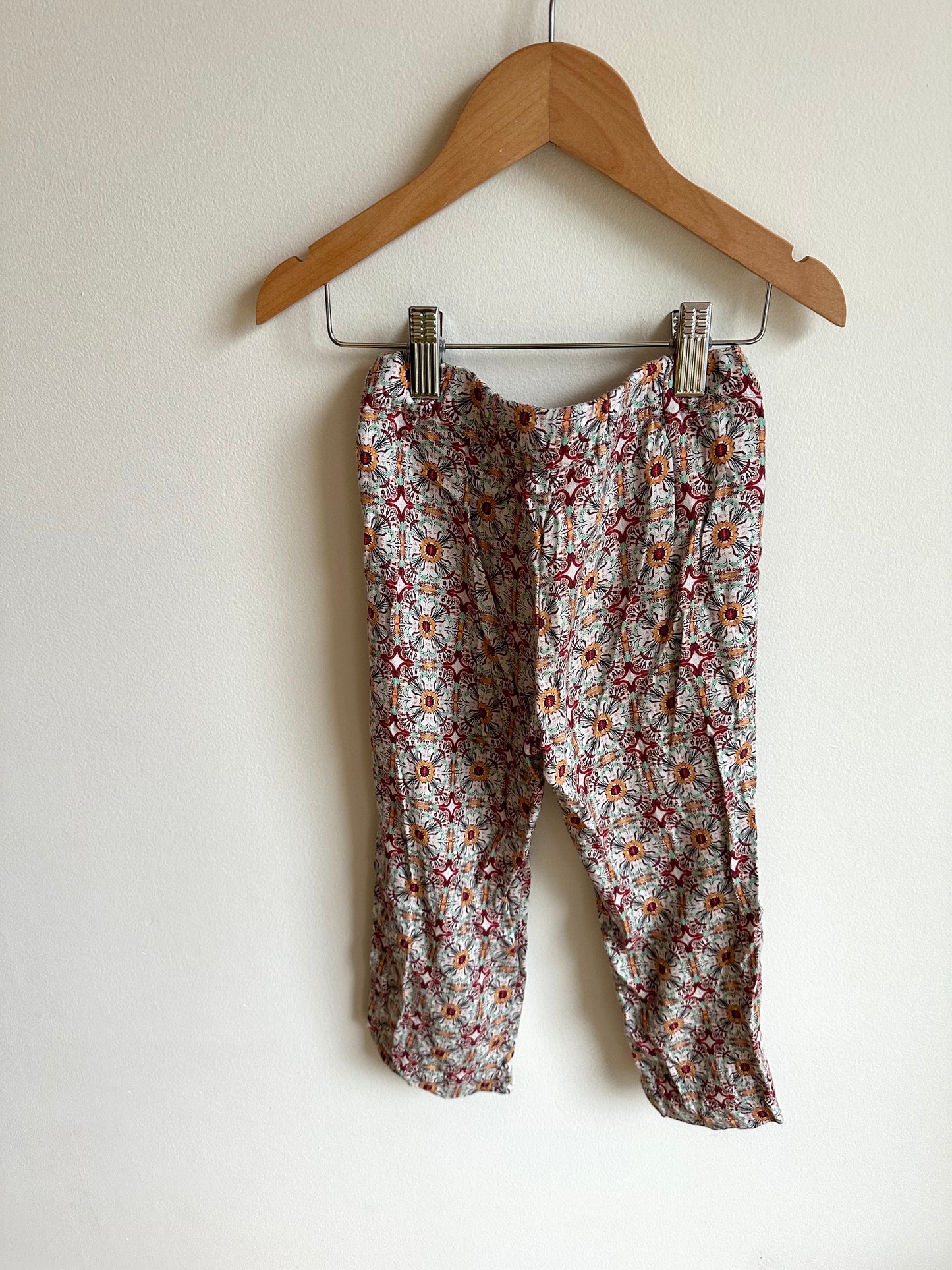 Zara Floral Flowy Pants / 5 years