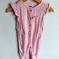 Levi's Pink Daisy Jumpsuit / 18m