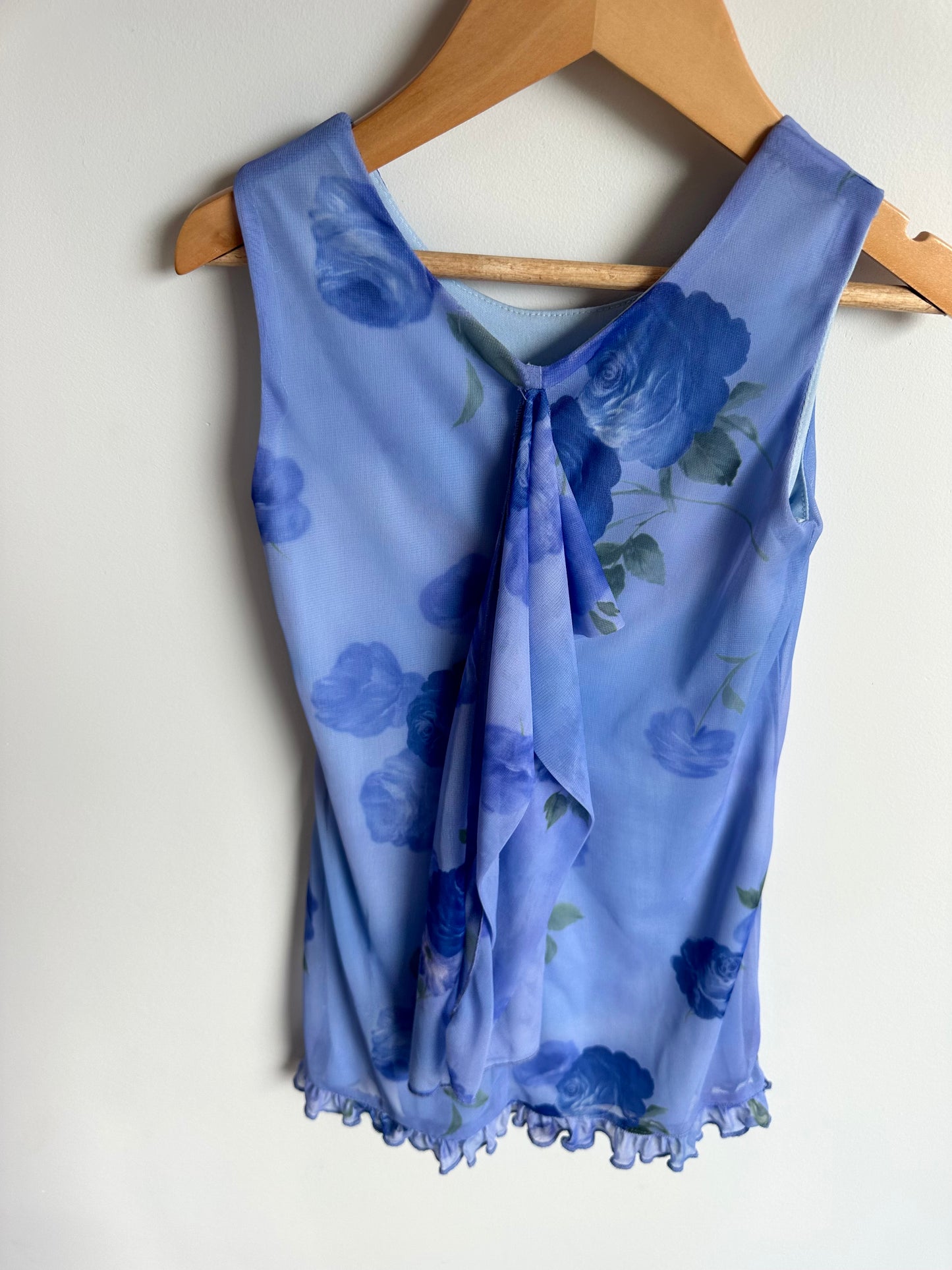 Vintage Girl Code Purple Flower Dress with Scarf / 5 years