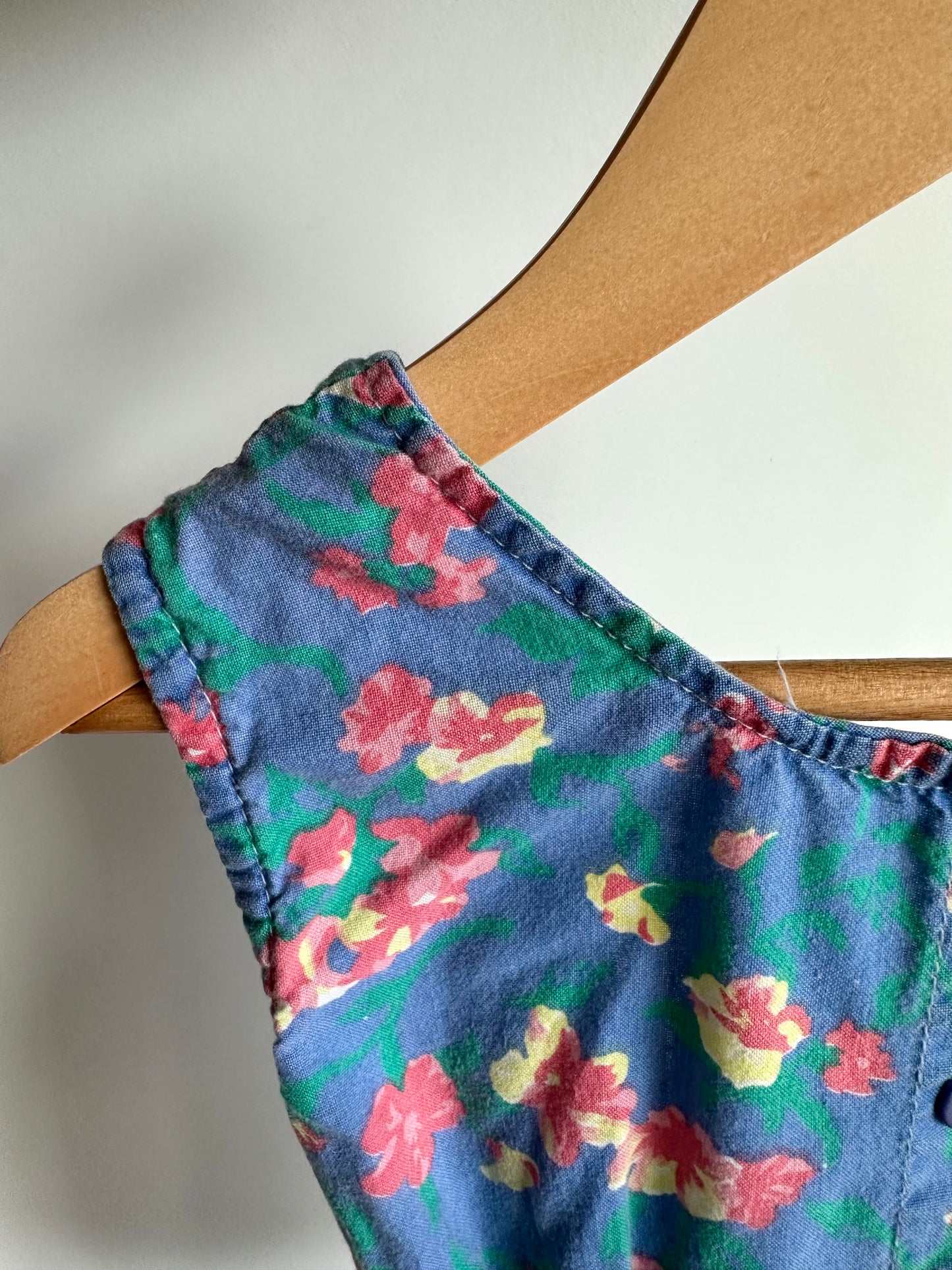 Vintage Noah's Arc Floral Romper / 5 years