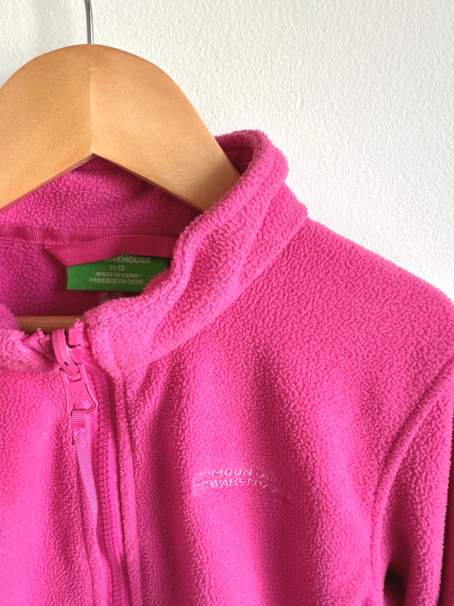 Pink Fleece Sweater / 11-12 years