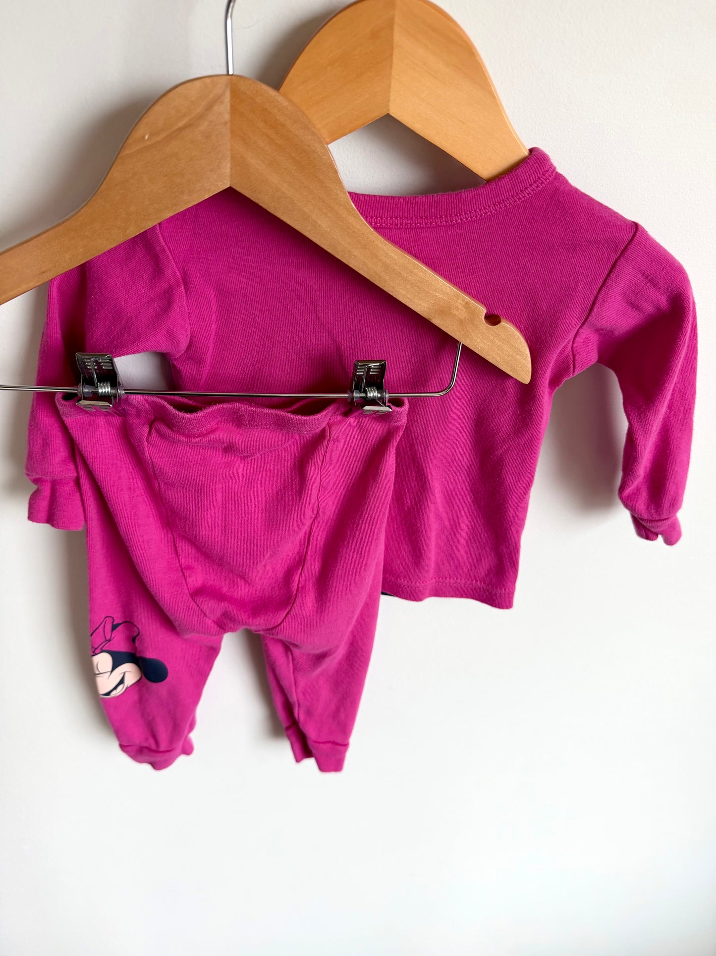Minnie Pink Pj Set / 6-12m