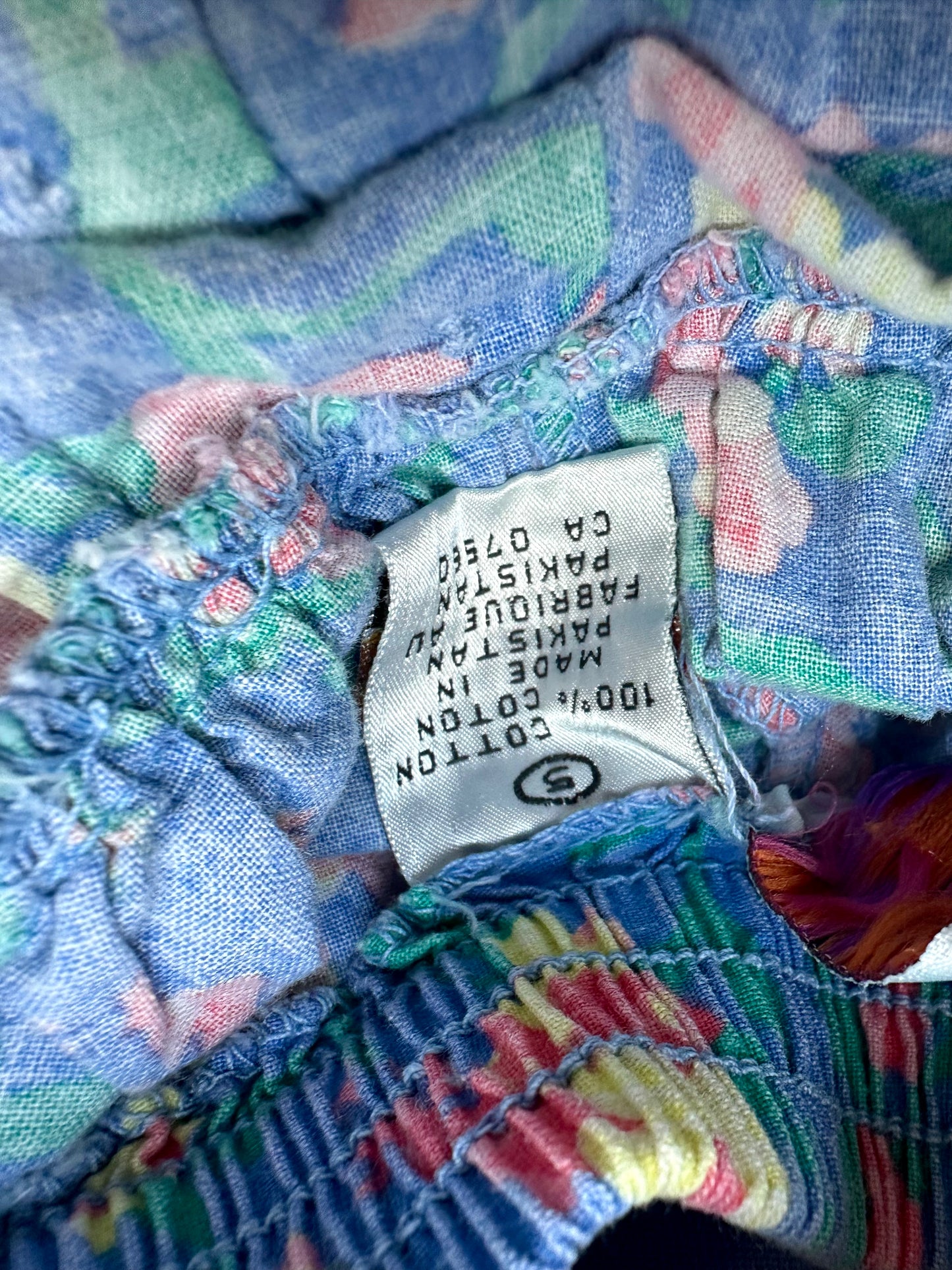 Vintage Noah's Arc Floral Romper / 5 years