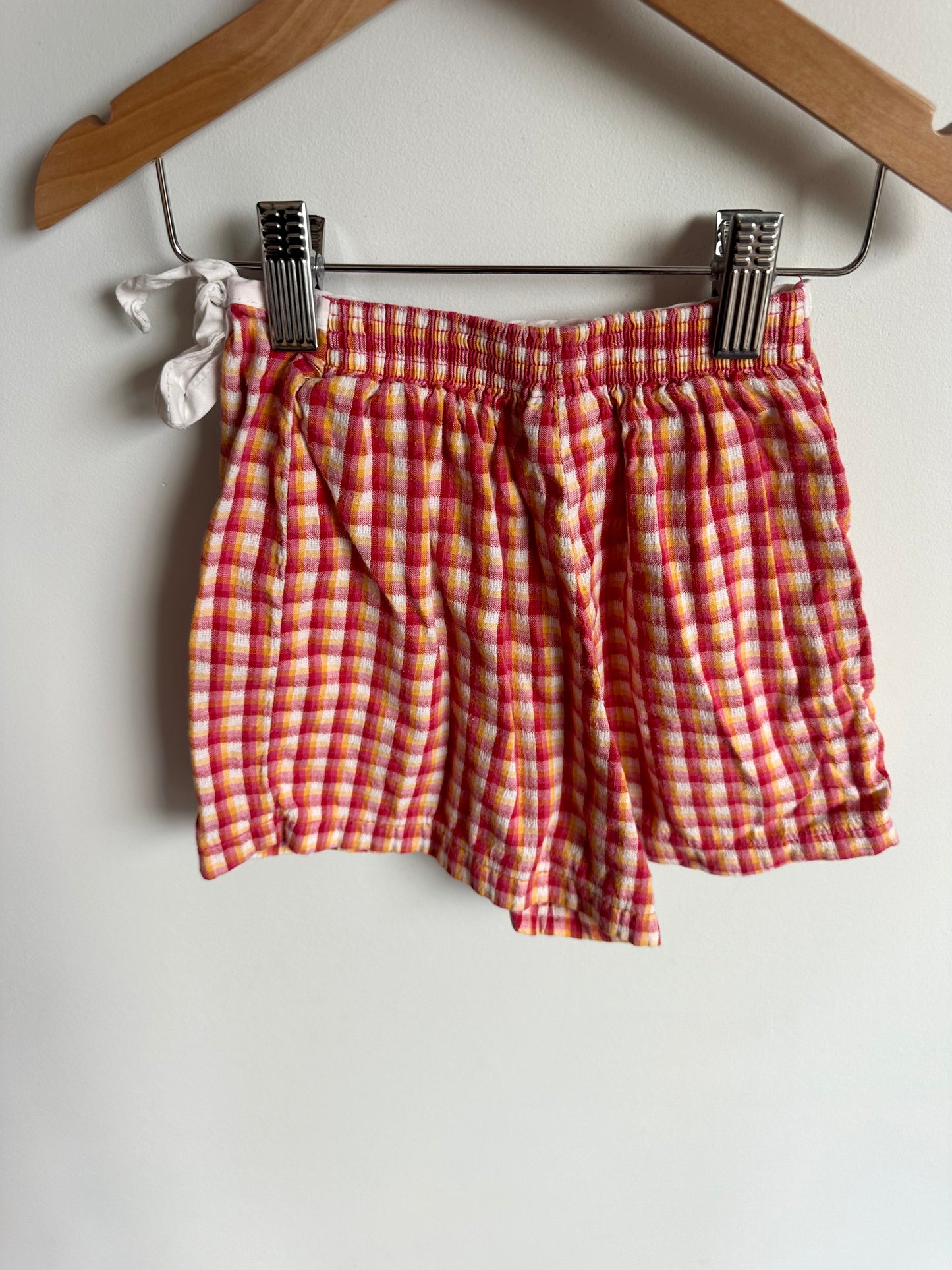 Vintage Pink Plaid Skirt with Shorts / 2-3T?