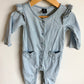 Gap Long Sleeve Denim Heart Pocket Jumpsuit / 12-18m