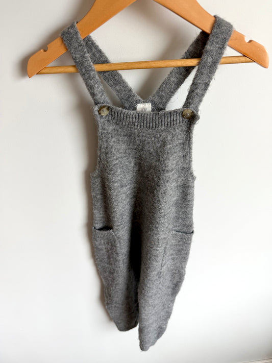 Grey Soft Pockets Overalls (PLAY) / 18-24m