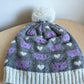 Purple Cat Toque / 2-5T