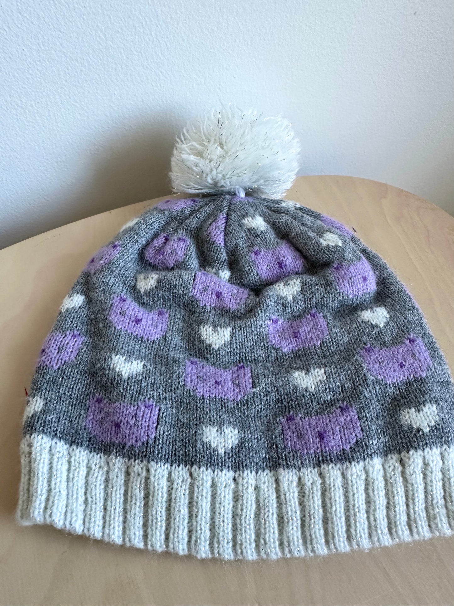 Purple Cat Toque / 2-5T