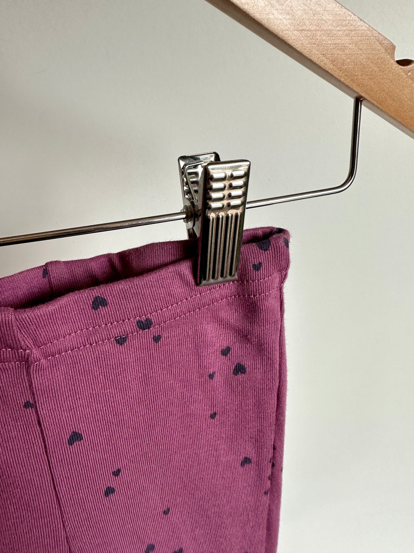 Purple Heart Leggings / 12m