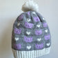 Purple Cat Toque / 2-5T