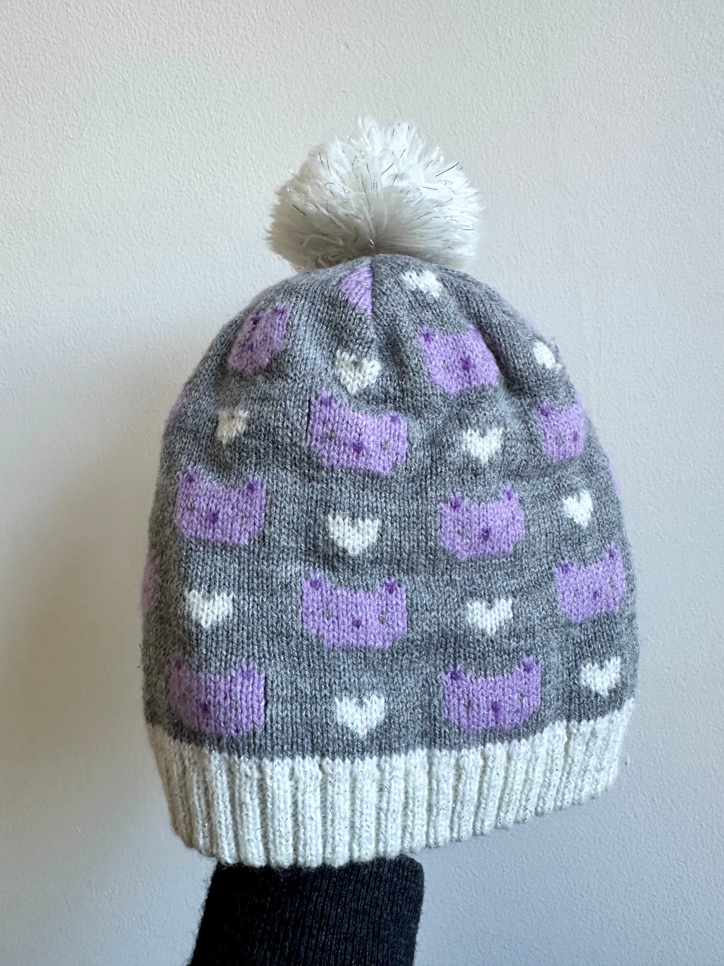 Purple Cat Toque / 2-5T